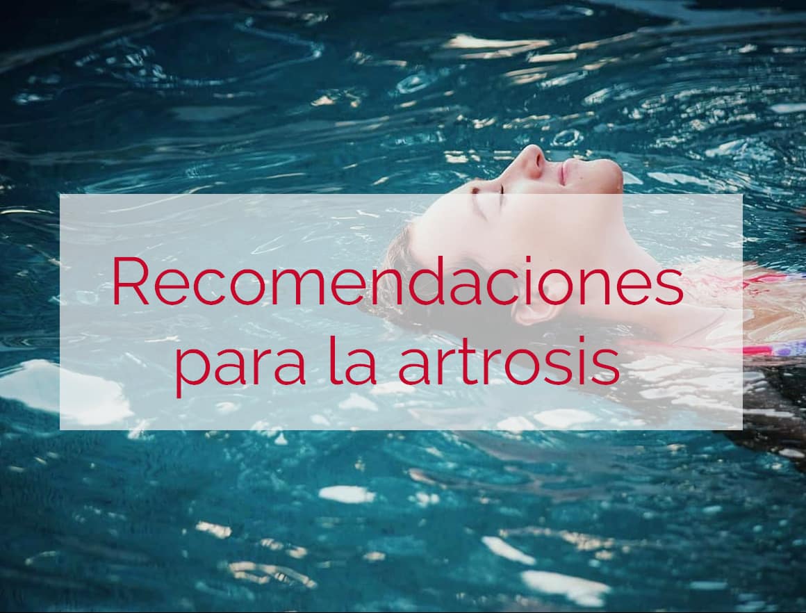 recomendaciones para la artrosis